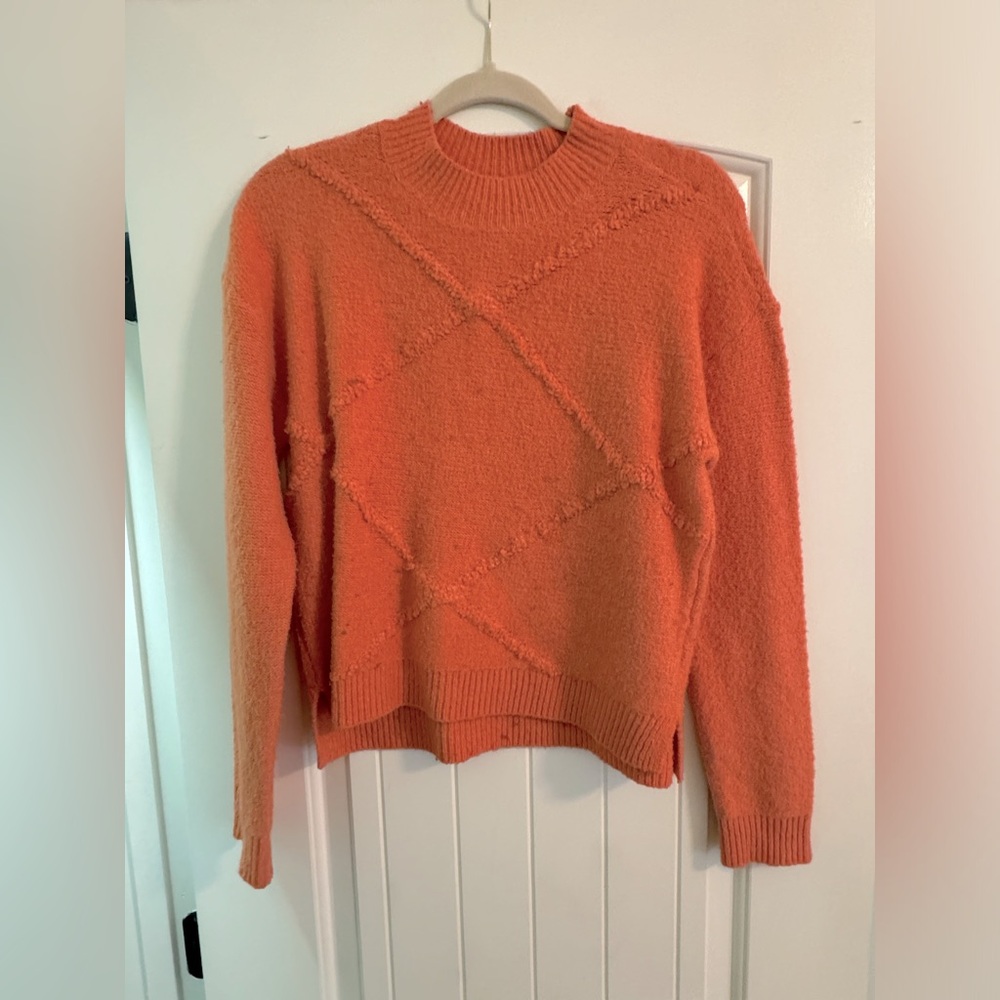 Orange ABOUND soft sweater